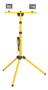 Equipo con pedestal LED